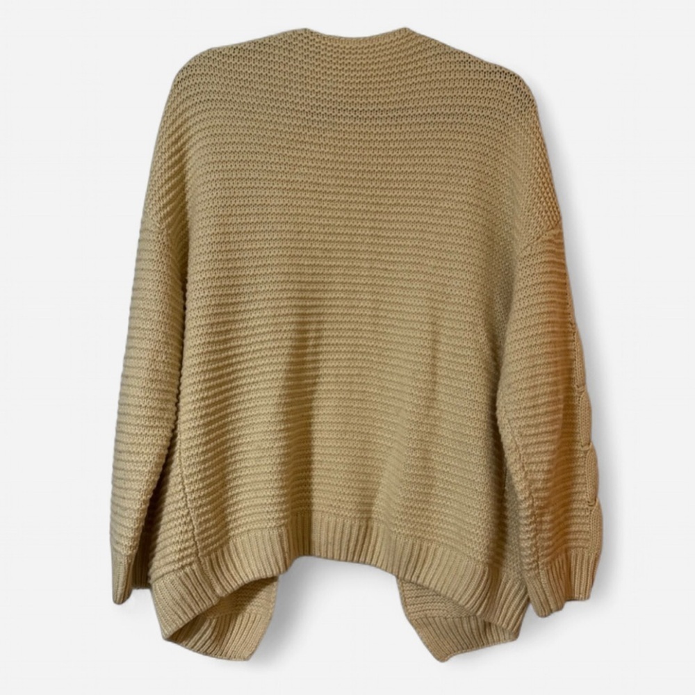 Cozy Cream Cable Knit Sweater - Picture 6 of 6